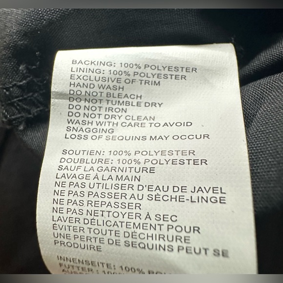 Nasty Gal ruffle pointed dramatic shoulder puff black peplum deep v-neck fashion - Picture 11 of 11